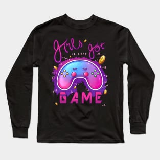 Girls Got Game Long Sleeve T-Shirt